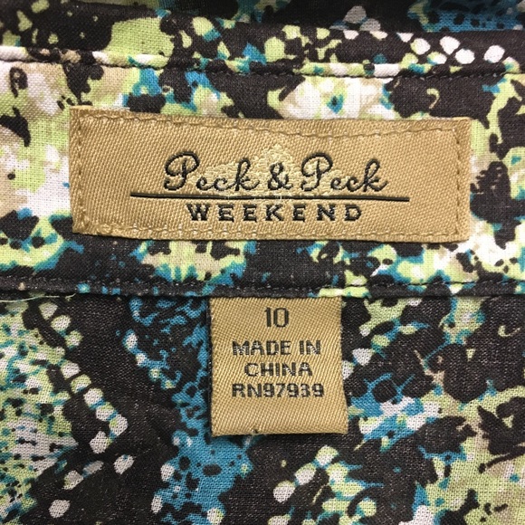 🎁 Peck & Peck Long Sleeve Blouse - Picture 3 of 4